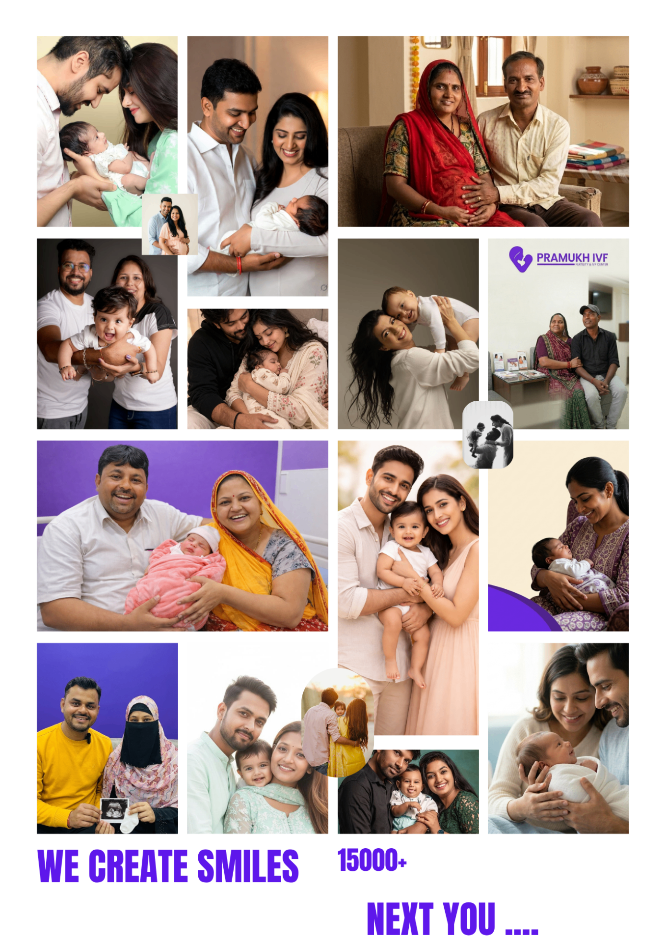 15,000+ Happy Families from Pramukh IVF