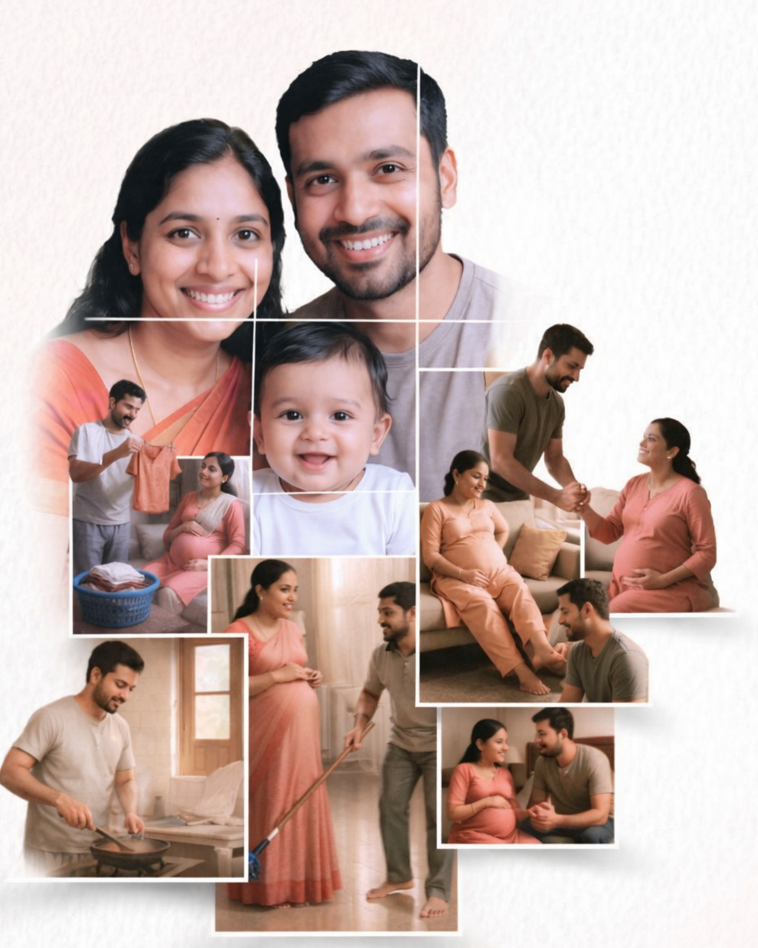 Successful IVF family moments